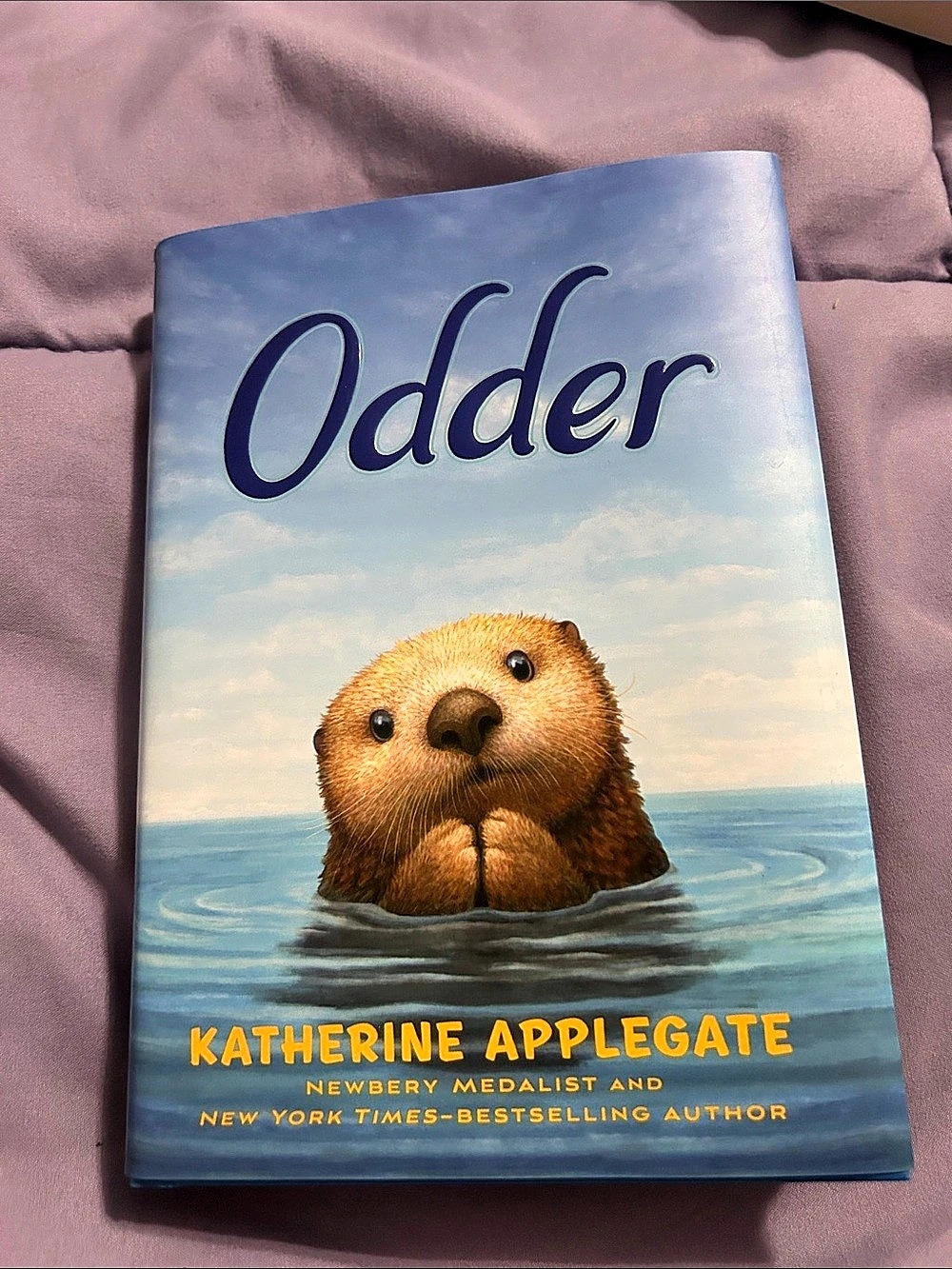 Feiwel & Friends Odder by Katherine Applegate Hardcover Book
